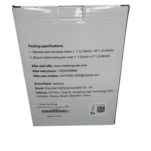 Meidong 304‎ Stainless Steel Dumpling & Biscuit Maker Set With Wooden Handles - Picture 3 of 3